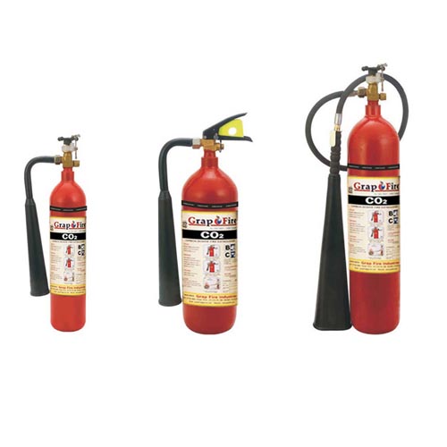 CO2 carbon di oxide portable fire extinguisher