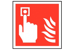 Location Of Fire Alarm Call Point Symbol Only Signs